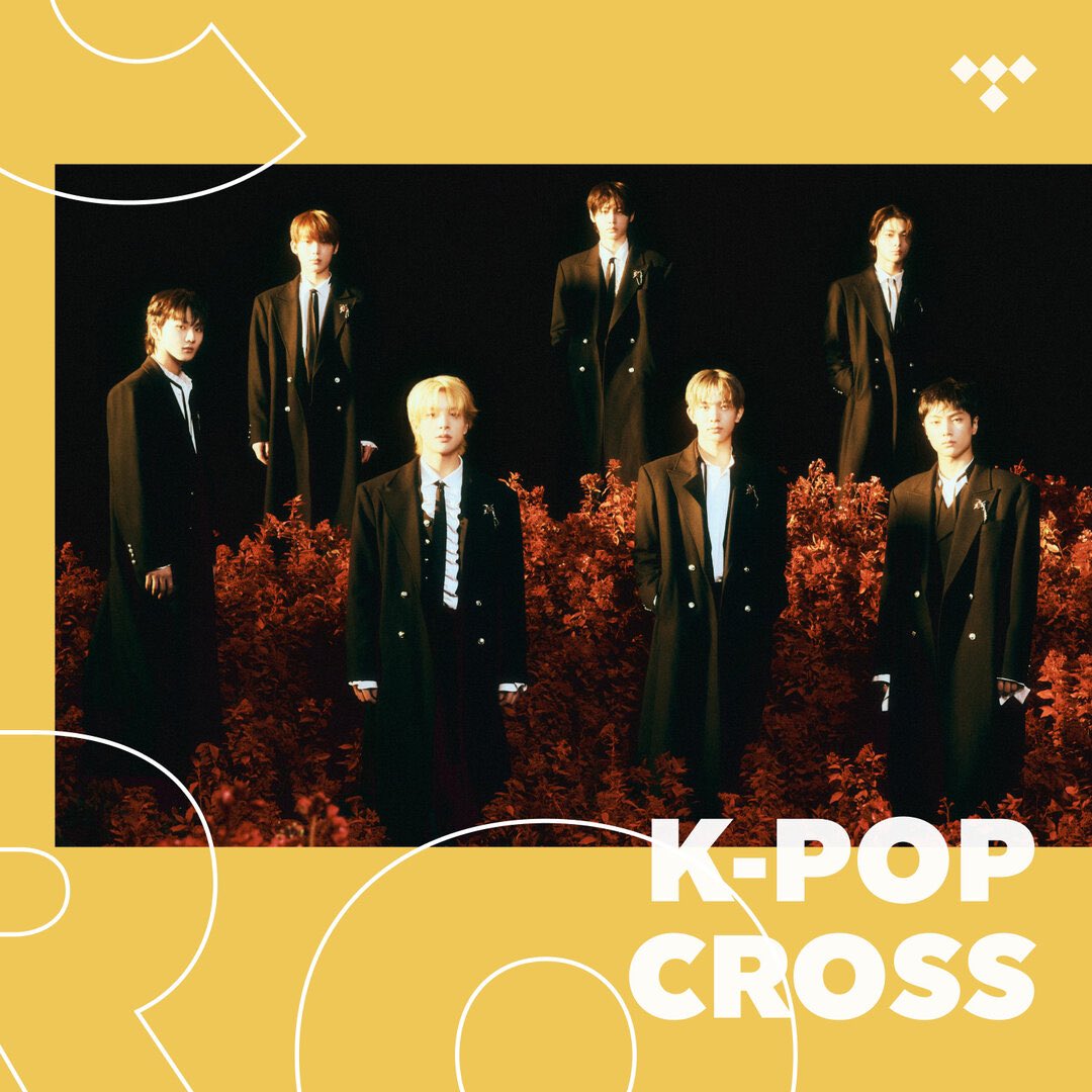 ENHYPEN's tweet photo. 🎧Look who's on the cover of 'K-Pop Cross'! 
Come stream 'Bite Me' @TIDAL ❤
🔗 https://t.co/AUcedhEJ0S
Thanks @jeff__benjamin https://t.co/g3sYK93UHh