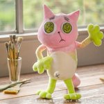 鬼滅の刃 キメツ学園 ぬいぐるみ ビッグハンドキャット FxhpSEzaQAA6gRP.png?format=jpg