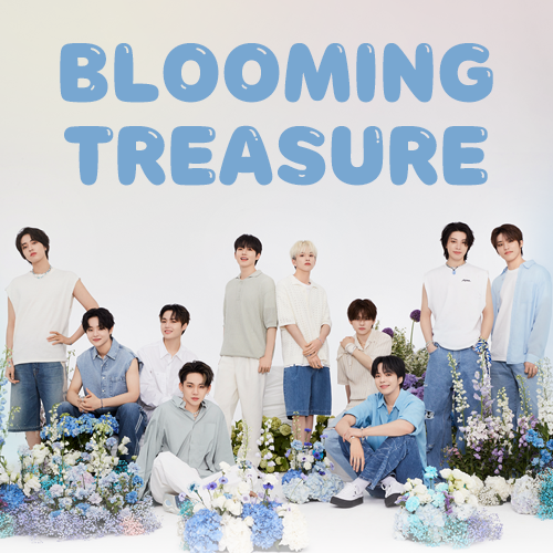 BLOOMING
TREASURE

2023.06.01 20:07(KST) ~ 06.07 23:59(KST)

Ongredients
When you make a purchase more than $50, 
a set of 10 Blooming Treasure photocards will be presented
(no duplicates / on a first-come, first-served basis.). 

🔗bit.ly/3ORym8E

#TREASURE #Ktown4u