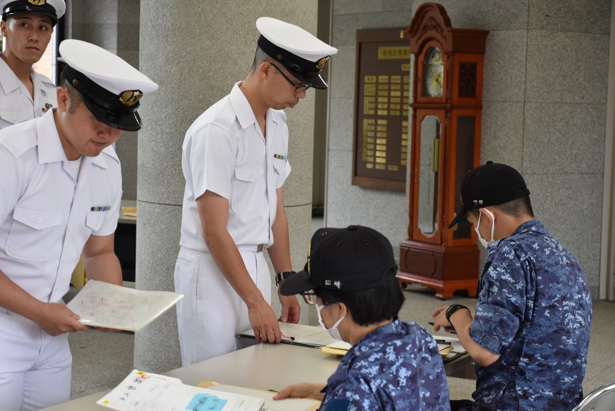 第57期一般幹部候補生課程（部内課程）が着校しました‼ 海士として