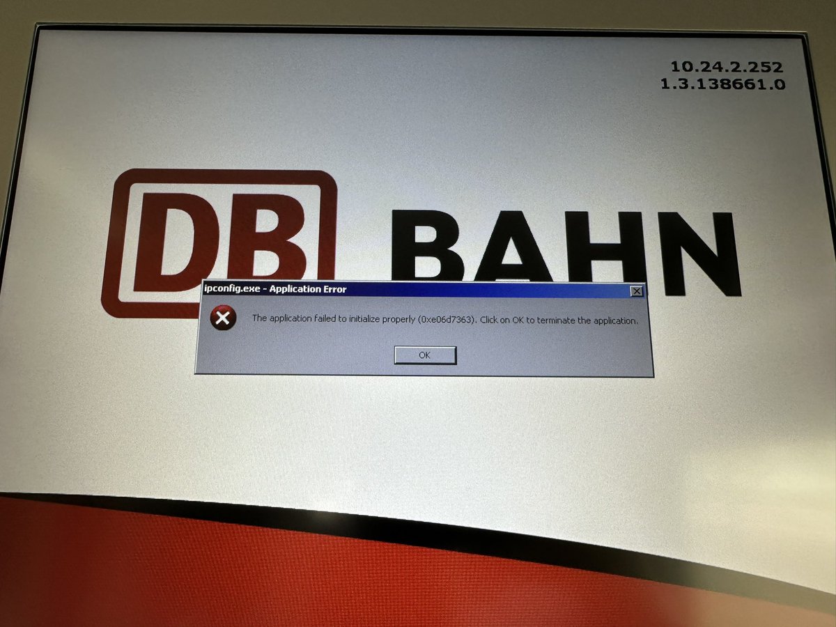 Firevly's tweet photo. Dank @greveler kann ich an sowas nie mehr ohne Foto vorbeigehen … es war schön mit dir, ipconfig. 🥲 #ITimAlltag https://t.co/aCbT4YnLNQ