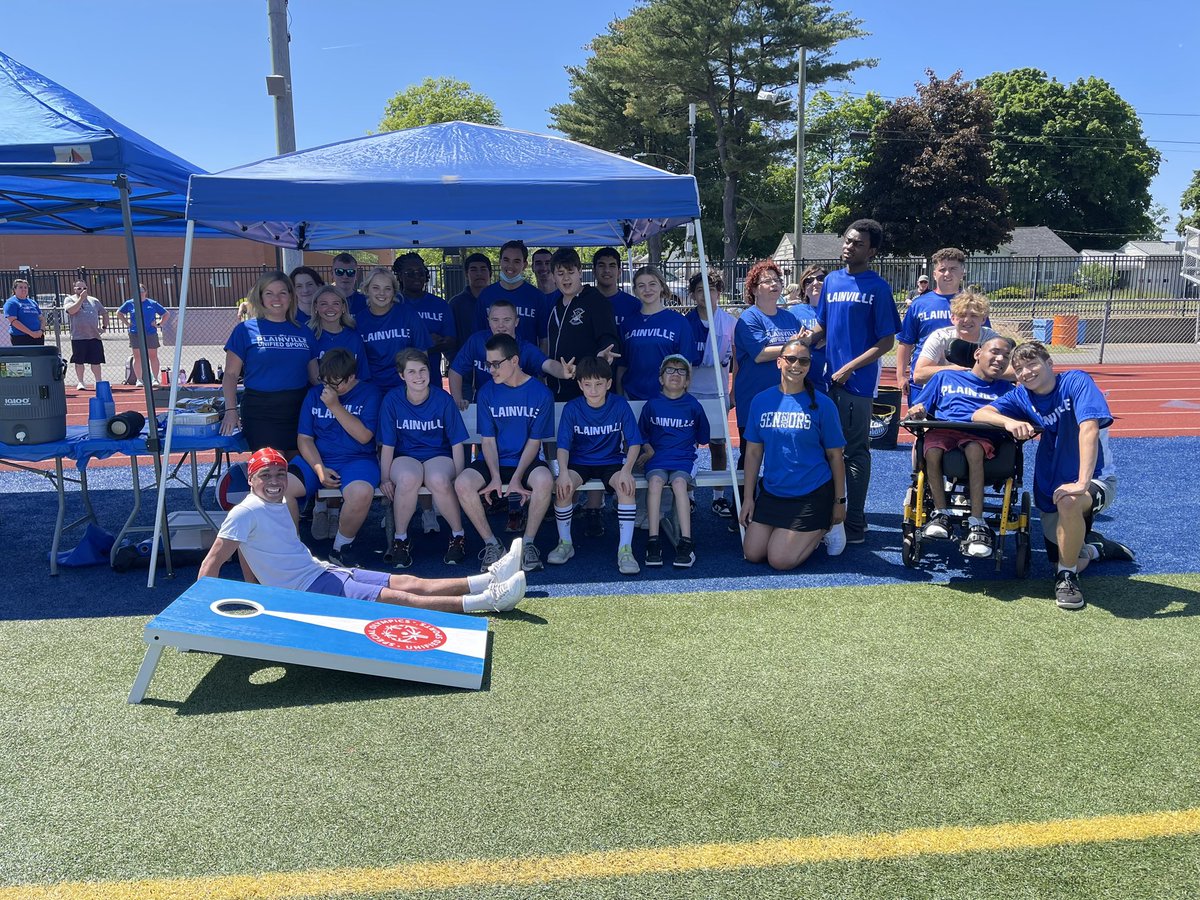 Plainville Unified Sports (@plainvilleunif1) on Twitter photo Congratulations to our senior <a href="/PLVBlueDevils/">Plainville High School Athletics</a> Unified athletes and peer helpers who are graduating! We are SO proud of you! Thank you to all who participated & supported Unified athletics for our first official, full THREE season year. We are lucky. #PlayUnifiedCT <a href="/PlvComSchools/">Plainville Schools</a> Congratulations to our senior <a href="/PLVBlueDevils/">Plainville High School Athletics</a> Unified athletes and peer helpers who are graduating! We are SO proud of you! Thank you to all who participated & supported Unified athletics for our first official, full THREE season year. We are lucky. #PlayUnifiedCT <a href="/PlvComSchools/">Plainville Schools</a>