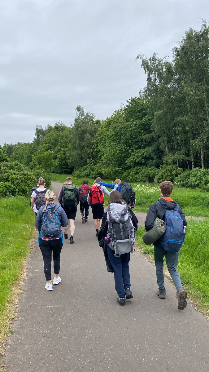 And we’re off! 🏕️ @LHSDofE