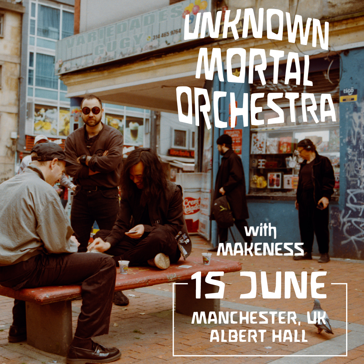 Alberthallmcr's tweet photo. TWO WEEKS TO GO: On Thursday the 15th of June, @UMO are taking to our stage, as part of their UK + EU tour, following the release of their melodic fifth album, earlier this year!

Tickets running low: https://t.co/djDIaAhtUG https://t.co/eSkNfBSPvI