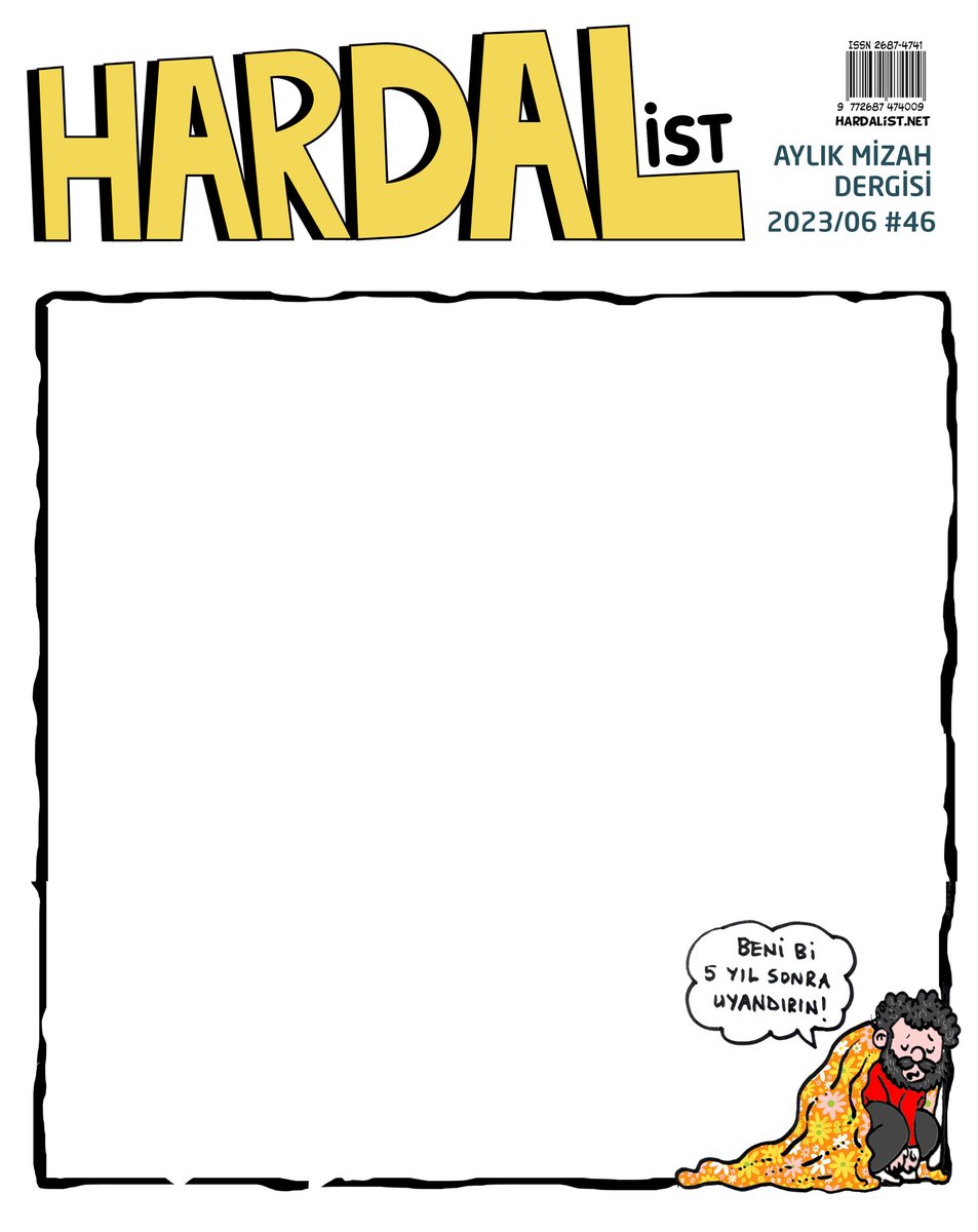 hardalistdergi's tweet image. Bi beş sene sonra uyandırın bizi...

Hardalist Haziran 2023 Sayısı...

hardalist.net/hardalist-miza…

#karikatür #mizah #MizahDergisi