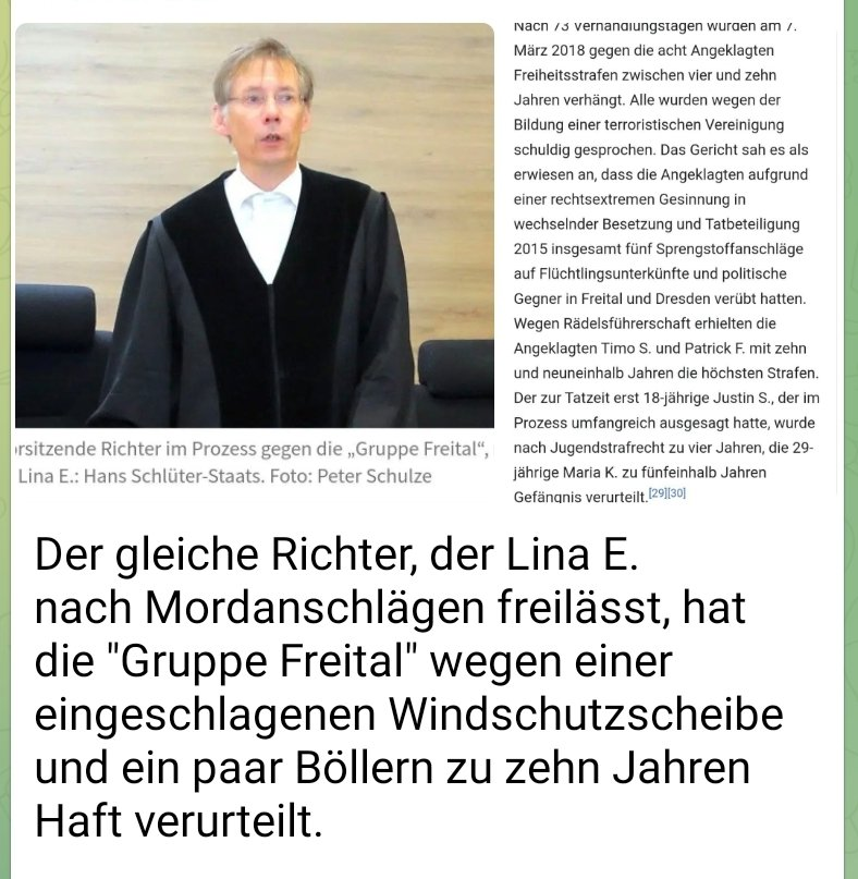 Moment mal, hat jetzt Lina oder der Richter das größere Verbrechen begangen?!
twitter.com/Markus_Krall/s…