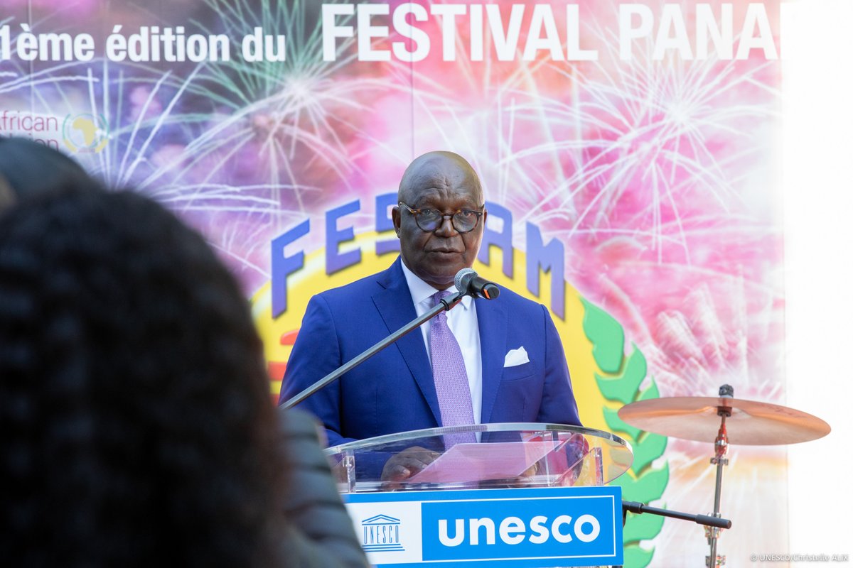 AAzoulay's tweet image. En juillet, le Festival Panafricain de Musique fera son grand retour à #Brazzaville. Nous avons présenté la programmation avec @MakossoAnatole. L’@UNESCO est fière de soutenir le #FESPAM qui mettra cette année à l’honneur la rumba congolaise, patrimoine immatériel de l&apos;humanité.