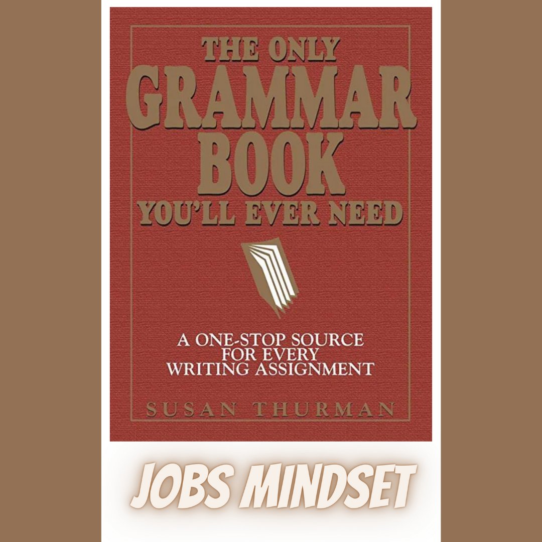 JobsMindset2023's tweet image. The Only Grammar Book You&apos;ll Ever Need Download PDF for Free!📚

⬇️ Download The Book From this link For Free: 👇
bit.ly/3MyiCEE
_________________________
#books_is_in_our_court
#books_is_in_our_mgaracoin
#pdfbook 
#ebooks 
#bookspdf 
#story 
#stories 
#learning_english