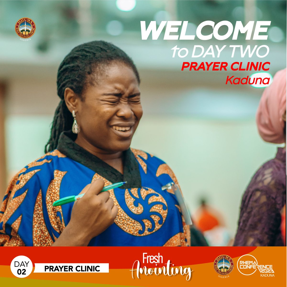 Prayer Clinic with Dr. Akunna Adejuwon  is Live on Facebook, YouTube and Mixlr.
.
.
.
#RhemaConference23 #RC2023 #DayTwo #PrayerClinic