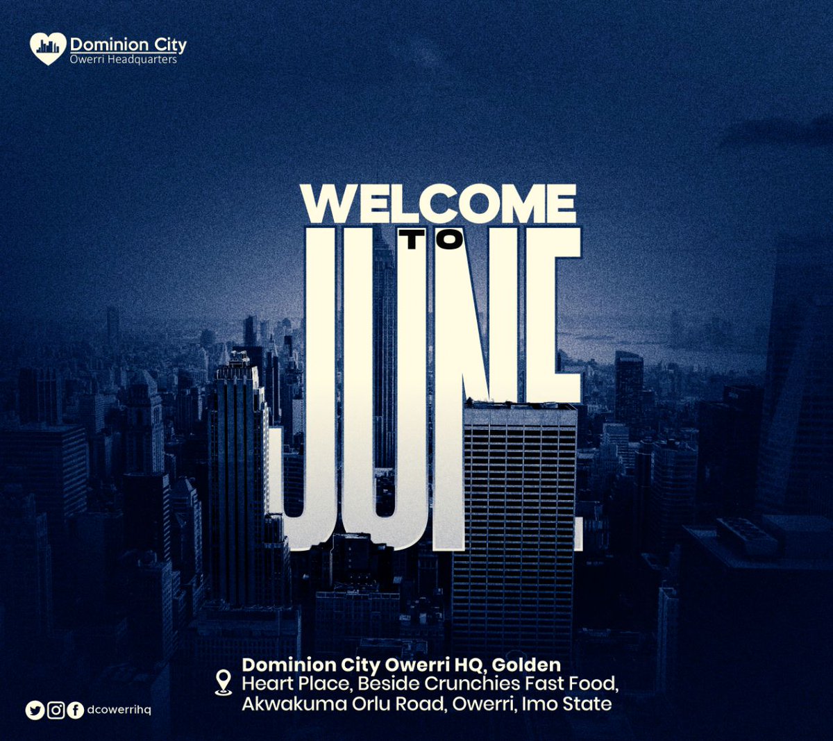 dcowerrihq's tweet photo. 👐Welcome to June, the Month of Uncommon Manifestations.

💦The Angelic ministries will be remarkable in your life this month and men shall be compelled to lavish you with FAVOUR.

You shall be greatly honoured and will know no shame 🙏 

 Keep living under COMMANDED BLESSINGS. https://t.co/Puk3LArNoT
