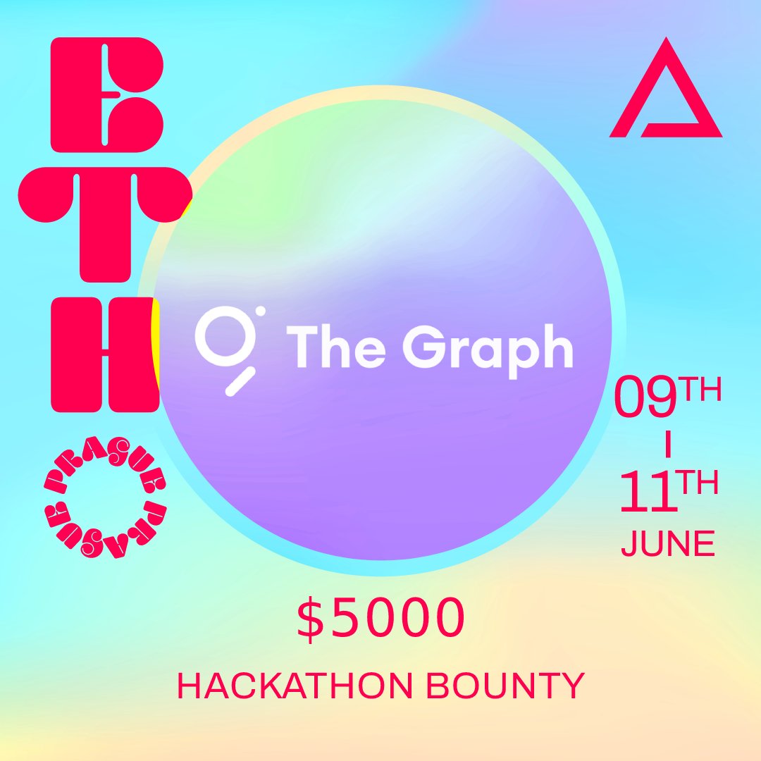 EthPrague's tweet photo. 🚨  Attention Hackers!  🚨

The @graphprotocol is a new bounty sponsor! 🧑‍🚀

🏆 The Graph will offer a total of $5000 in prizes for building in these categories:

🔹 Best new subgraph(s)
🔹 Best use of existing subgraph(s)

👇 Apply to hack!
https://t.co/VyjrgrDj2m https://t.co/cwJ6vmOohf