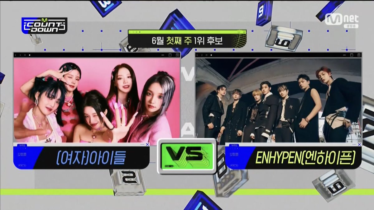 enhypenupdates's tweet photo. [INFO] 230601

ENHYPEN's title track <Bite Me> is nominated for 1st place on today's ‘MCountdown’! 🏆

Live voting on Mnet Plus app starts now! 💪

@ENHYPEN_members @ENHYPEN #ENHYPEN #엔하이픈 #BiteMe #DARKBLOOD https://t.co/Qqi7FwwKlF