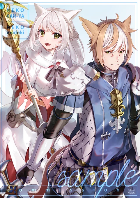 【commission】 Commission for @/cyaocambell ! ご依頼ありがとうございました!