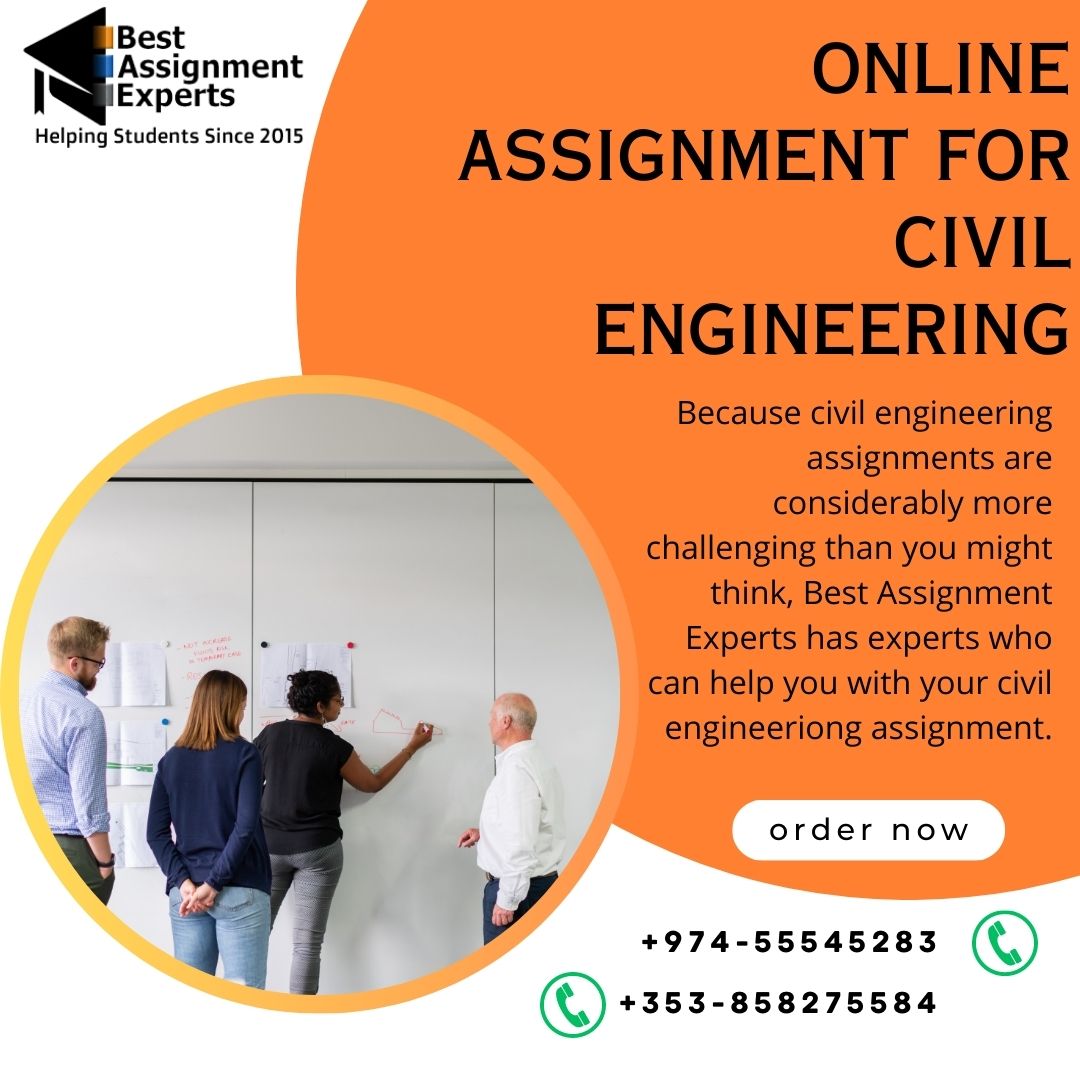 Rileys2214Smith's tweet image. online assignment for civil engineering
We can only speculate on how difficult your civil engineering assignment must be if you&apos;re looking for assistance. Visit the best assignment experts.
#civilengineeringassignmenthelp  #civilassignmenthelp #onlinecivilengineering