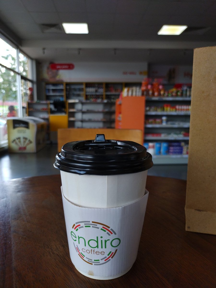 It's becoming a thing to pick my coffee on the move whenever in Entebbe (@ Endiro Coffee in Entebbe, Central) swarmapp.com/c/hHgydezsENF