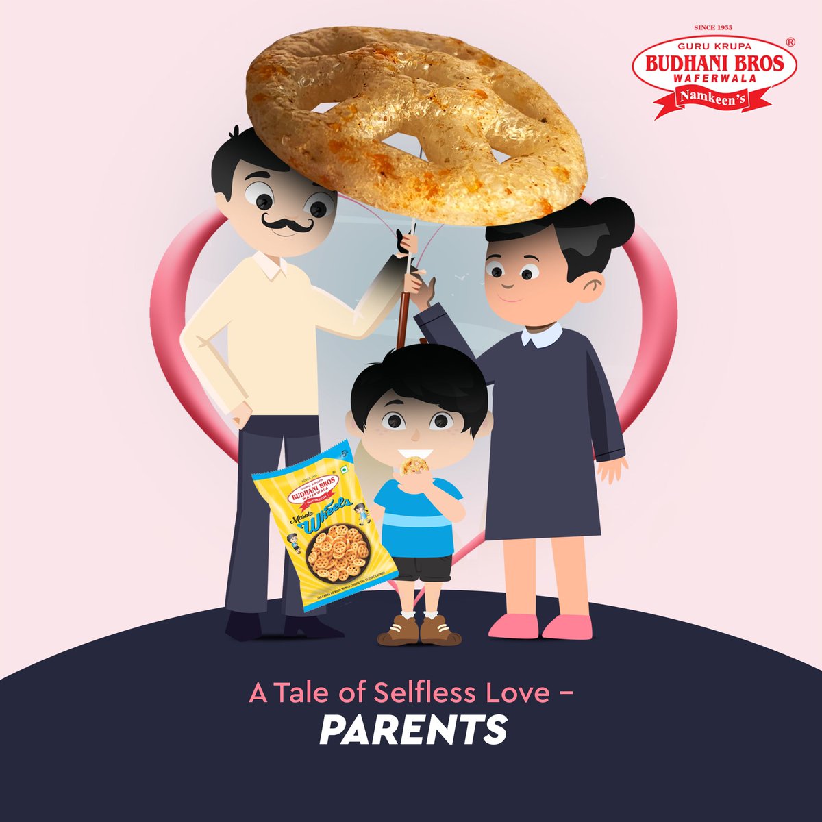 It is Slow Down Time,
Let Me Have this Moment Forever👨‍👩‍👦

#parentsday #globalparentsday #parentsdayout #worldparentsday #parents #wafers #kids #wafersbrand #chips #thursday #june #weekend #almostweekend #pune #budhanibobby #budhanibroswaferwala #india