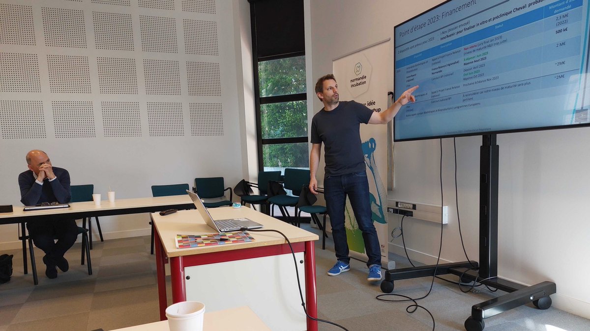 [🔎 Les #startups de l’ #accélérateur]
Retour en images sur notre revue de #projets !

<a href="/Pleyo_official/">Pleyo</a> : réinvente l’exercice physique
<a href="/Kooping_FR/">Kooping</a> : transforme les flux vidéos en données exploitables
Heracles Robotics, terrassement autonome
IC Biosolutions, médecine régénératrice