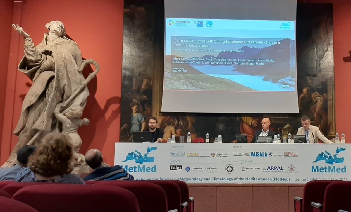 <a href="/Andorra_RI/">Andorra Recerca + Innovació</a> presenta dos treballs científics sobre #meteorologia i #clima a Gènova <a href="/MetMed_/">MetMed</a> #Andorra tinyurl.com/2a67t2ys