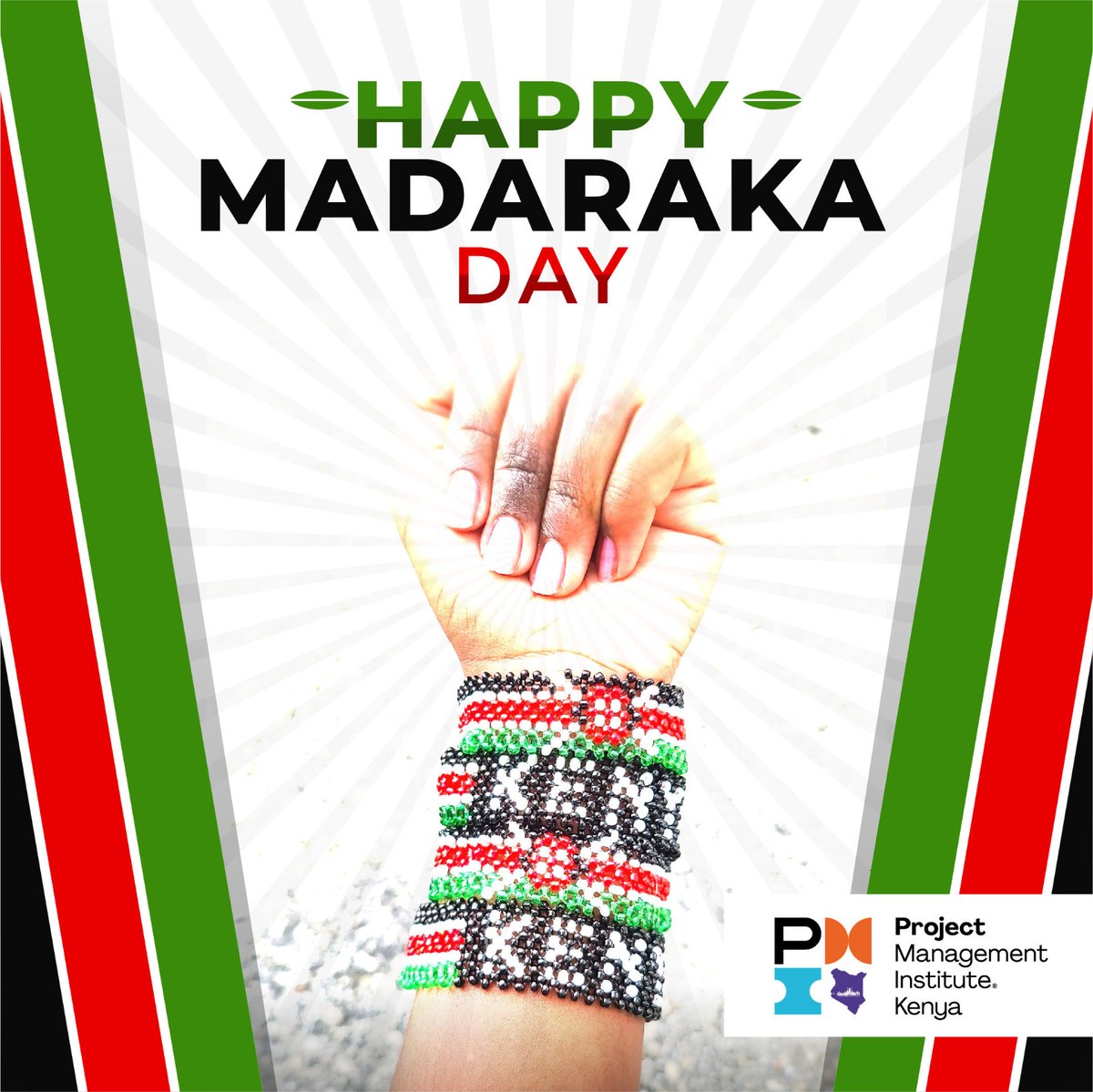 We wish you all a joyful and meaningful Madaraka Day celebration. May this day inspire us to be agents of change and to contribute to the development of Kenya through effective project management practices.

Happy Madaraka Day! 🇰🇪
#MadarakaDay #PMIKenya #KenyaProud