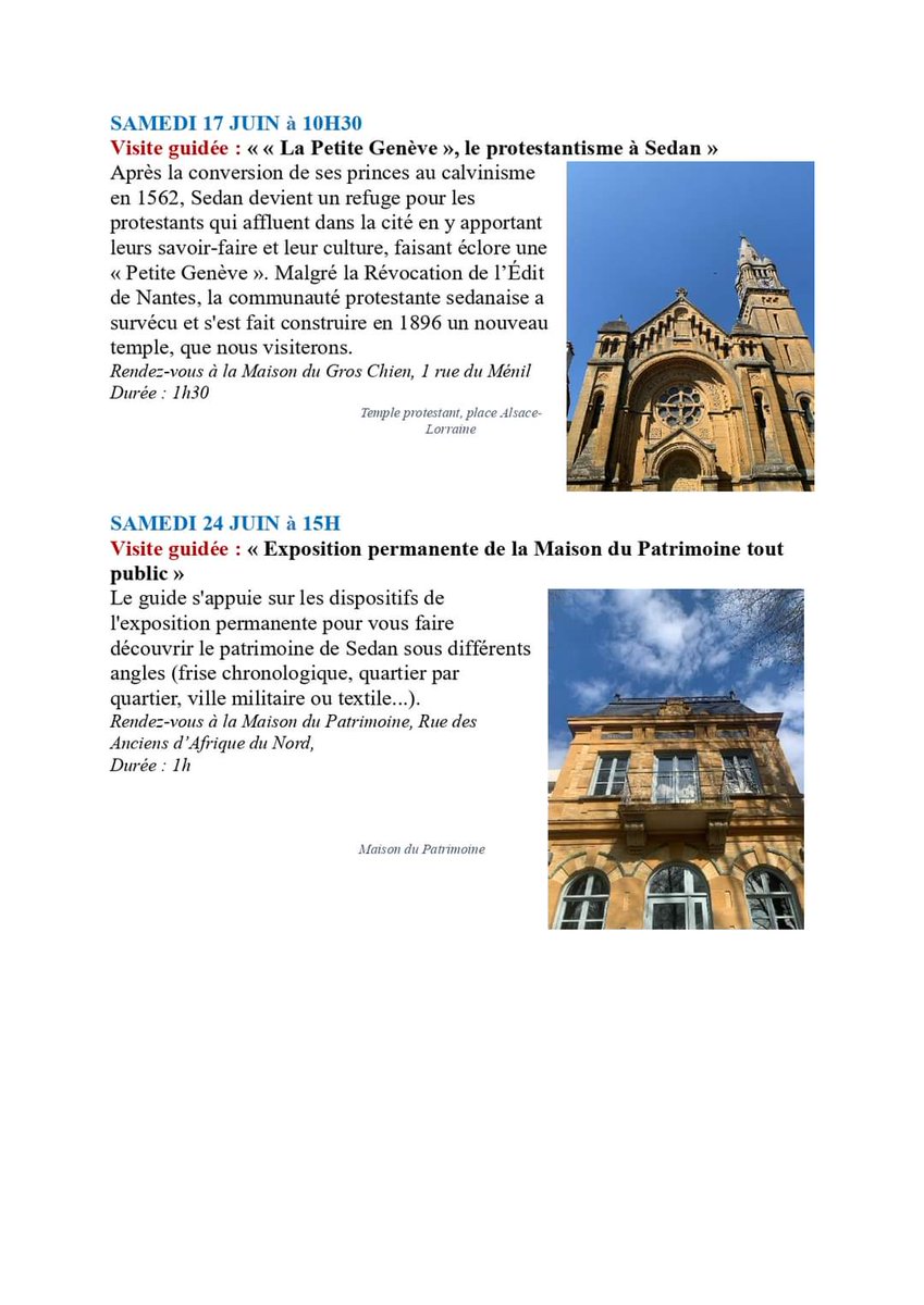 Musée municipal - château fort de Sedan tweet media