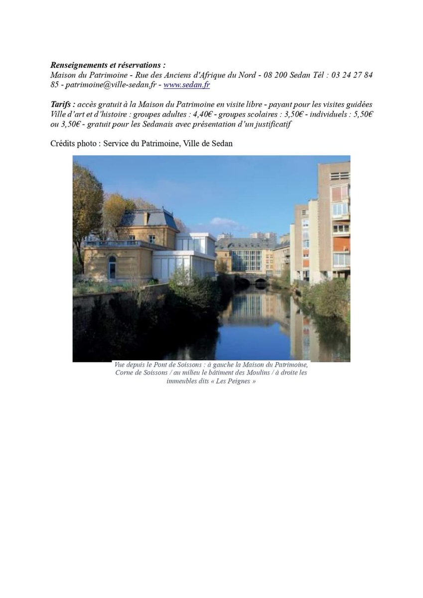 Musée municipal - château fort de Sedan tweet media