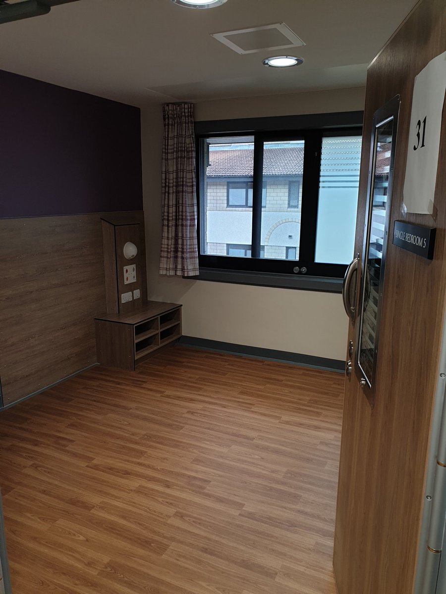 Muick ward ready to move in to.