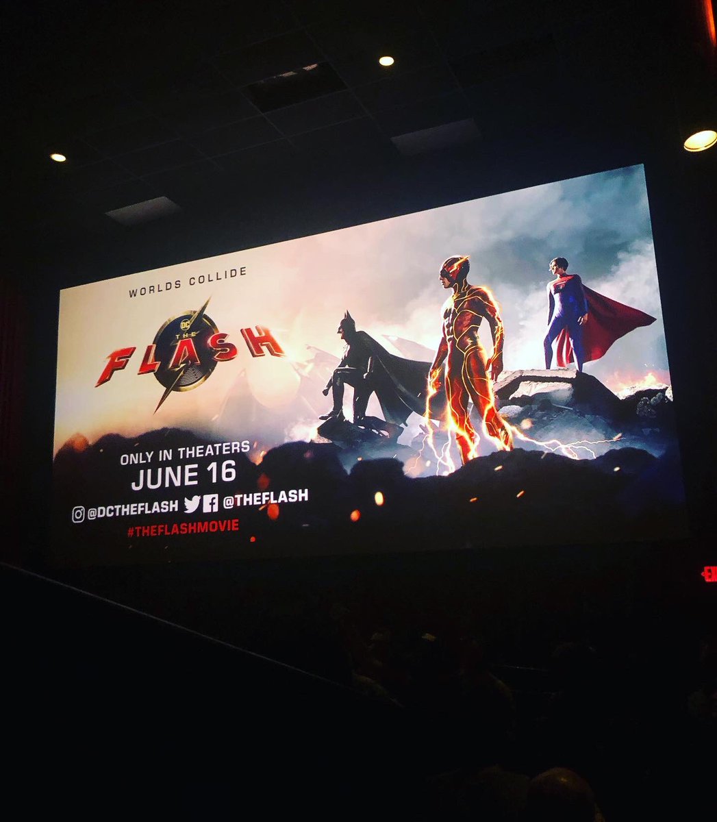 ReverseJosh's tweet photo. Got to see an early cut of #TheFlash last night! 

I had a GREAT time with this film, it’s a love letter to the last 10 years of the DC Universe (and beyond 😉). It balances such massive events with a very personal Barry Allen story. Loved it. 

#IJustSawTheFlashSweepStakes https://t.co/tNdpPEKLTF