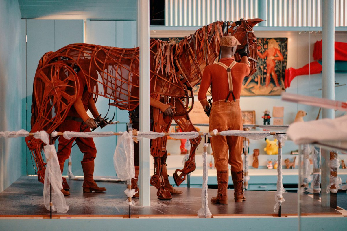 young_vam's tweet image. Joey the War Horse has arrived at Young V&amp;amp;A🐴 

It’s just 4 weeks to go until we open our doors on Saturday 1 July! ⏰ 

Here’s a sneaky look at some exciting things to look forward to…