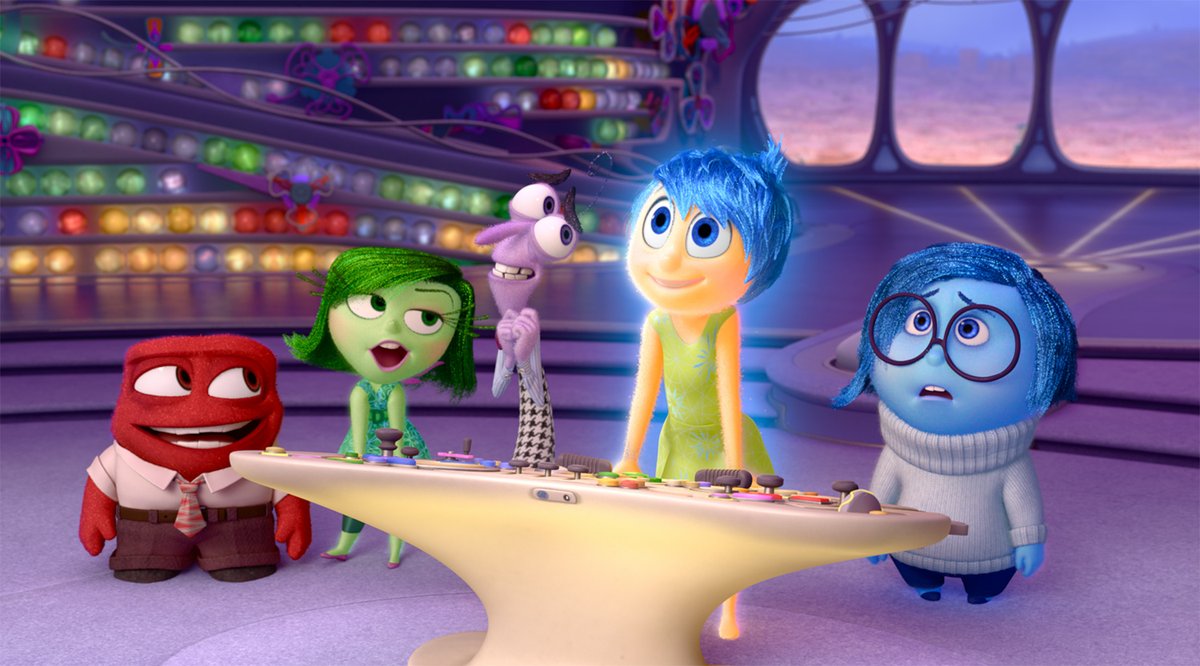 On this day in 2015, Pixar's 'Inside Out' was released, captivating audiences. The all-star voice cast including Amy Poehler, Phyllis Smith, Lewis Black, Bill Hader, and Mindy Kaling explored the world of emotions. It touched hearts, reminding us to embrace our emotions. #film