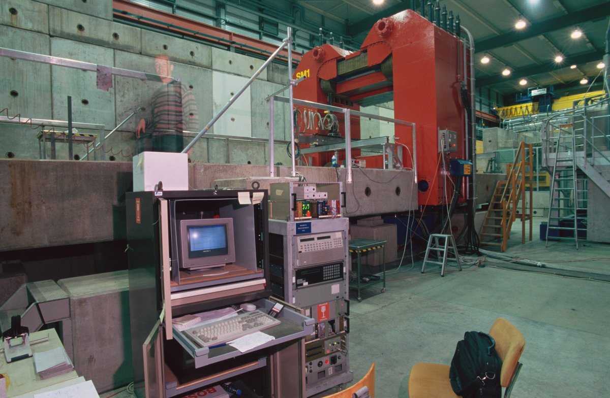 CERN (@CERN) on Twitter photo 2023-06-01 09:27:10 #ThrowbackThursday to 1999, landing next to one of the magnets at the COMPASS experiment. The experiment, which had its final run in 2022, looked at the complex ways in which the elementary quarks and gluons work together to ‘make’ the particles we observe, from the humble… #ThrowbackThursday to 1999, landing next to one of the magnets at the COMPASS experiment. The experiment, which had its final run in 2022, looked at the complex ways in which the elementary quarks and gluons work together to ‘make’ the particles we observe, from the humble…