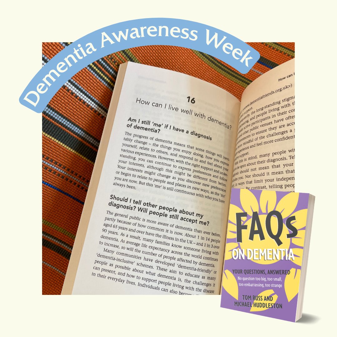[2/2] As @alzscot rightly point out, dementia need not define someone, it is 'just one thing about a person – it’s not everything' With this in mind, we are sharing a helpful chapter from FAQs on Dementia that addresses this important topic Read it here: bit.ly/3oJikTx