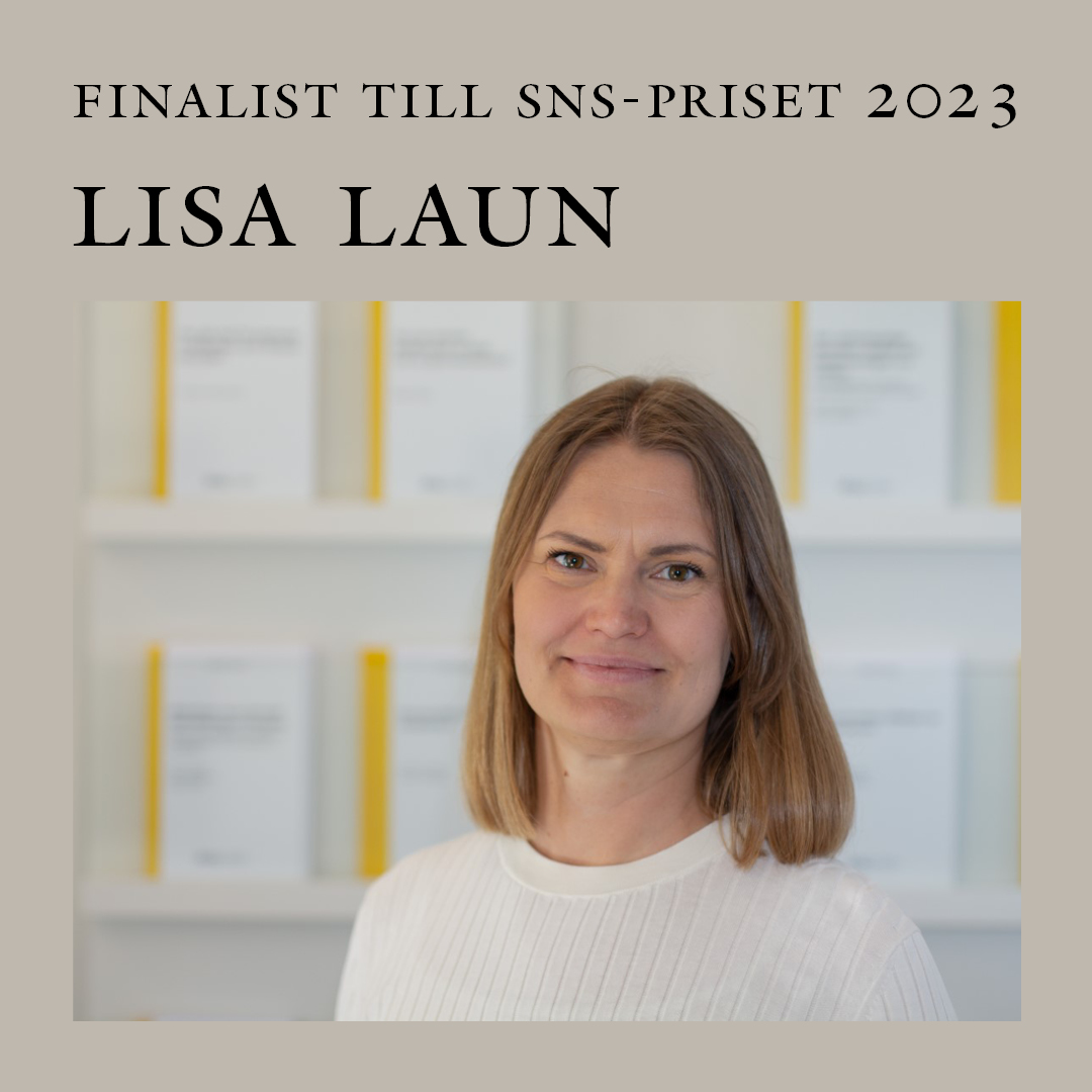 Lisa Laun är en av finalisterna till SNS-priset! 🎉

Priset är del av en större satsning på nyttiggörande av forskning som inleds i samband med SNS 75-årsjubileum. 

Läs mer om priset:  
sns.se/om-sns/sns-pri…