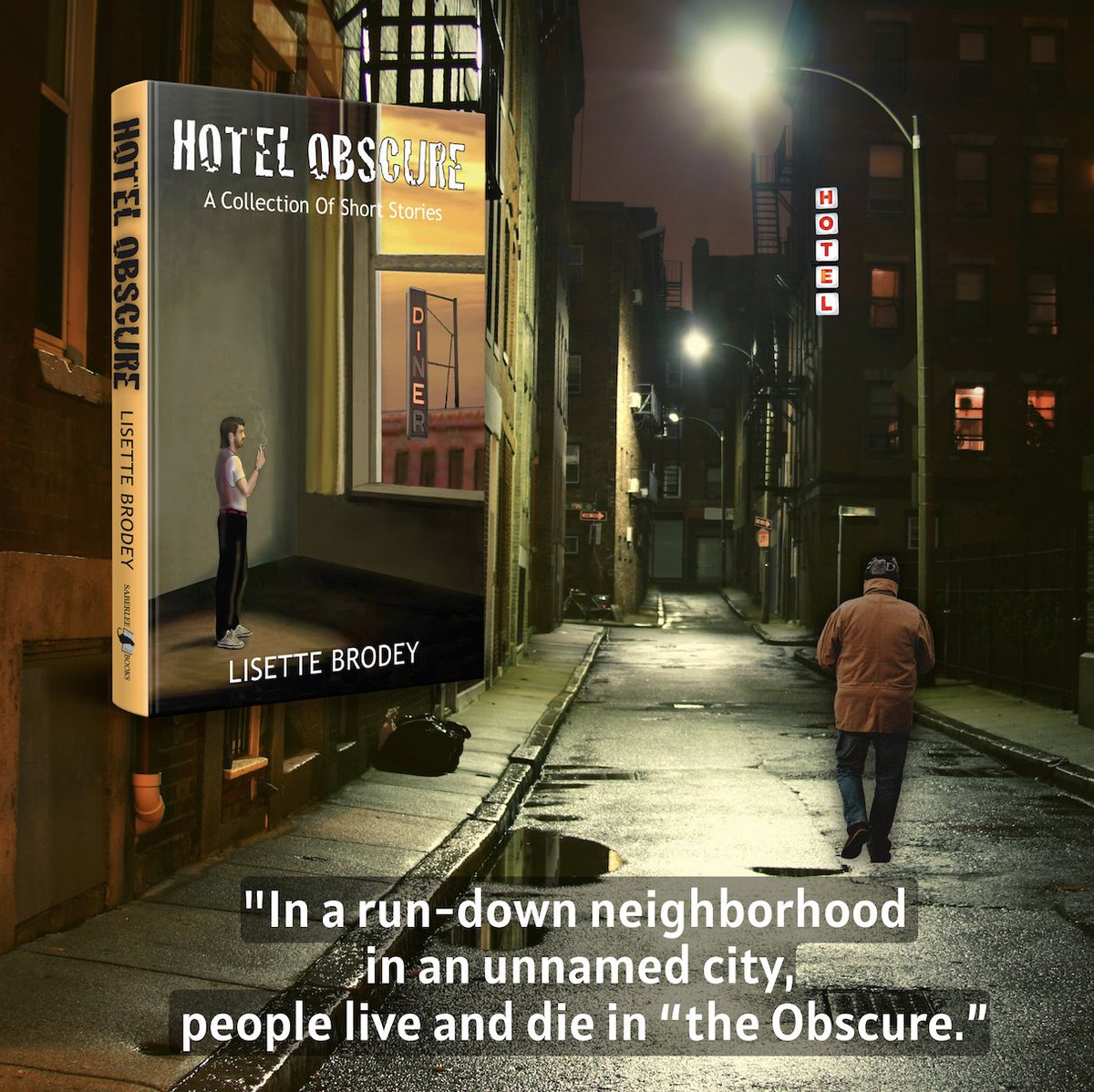 HOTEL OBSCURE 🌆

Sandy won't give up on being her new neighbor's best friend

Evan says an usual goodbye to a cruel aunt

Henry learns the identity of the two clowns who rent a room

mybook.to/HotelObscure 📙

#shortstories 🔶 #KU