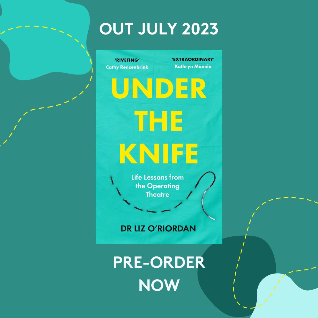 I’ll be honest, it feels a bit odd asking you to pre-order my new book. I normally wait until they come out.
But now my memoir 'Under The Knife' is about to be published, I’ve realised that pre-orders are EXTREMEMLY important.

Here's why...