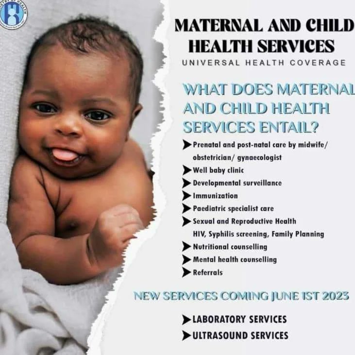 maundylewis's tweet photo. 📢Happening today! 1st June, 2023

The Launch of the Maternal &amp; Child Health Services - Universal Health Coverage

9:30 a.m.
Constitution Park https://t.co/VdpP3Gh53x