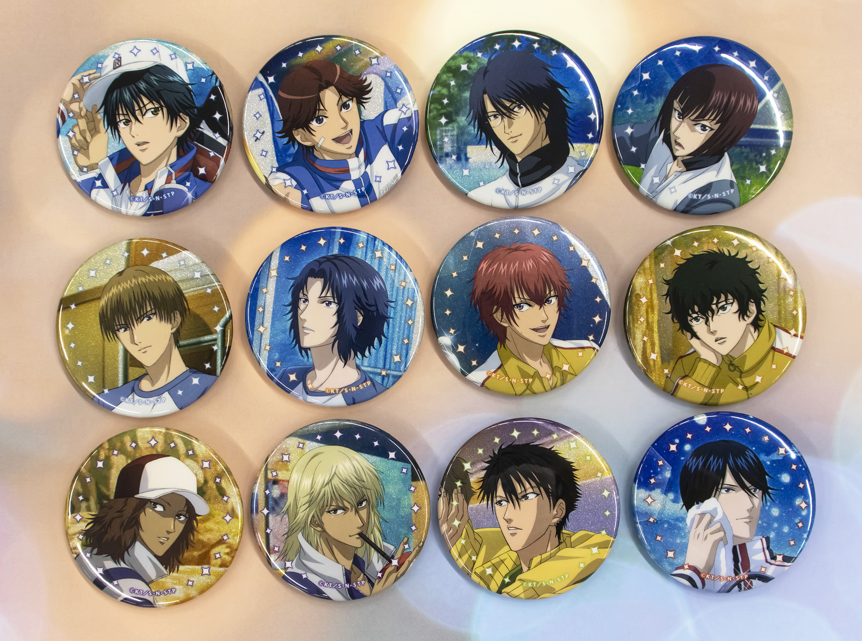 テニプリ　ホログラム缶バッジ　日吉　まとめ売り テニプリ ホログラム缶バッジ 日吉 まとめ売り ブシロード