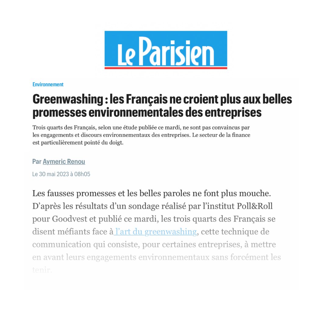 Les médias parlent de nous !🎙Nous sommes ravis de partager les dernières retombées presse de Goodvest, notamment dans Le Parisien, Le Figaro et sur Radio Classique. 📰 Ces parutions mettent en lumière notre engagement en faveur de l'investissement responsable 🌱