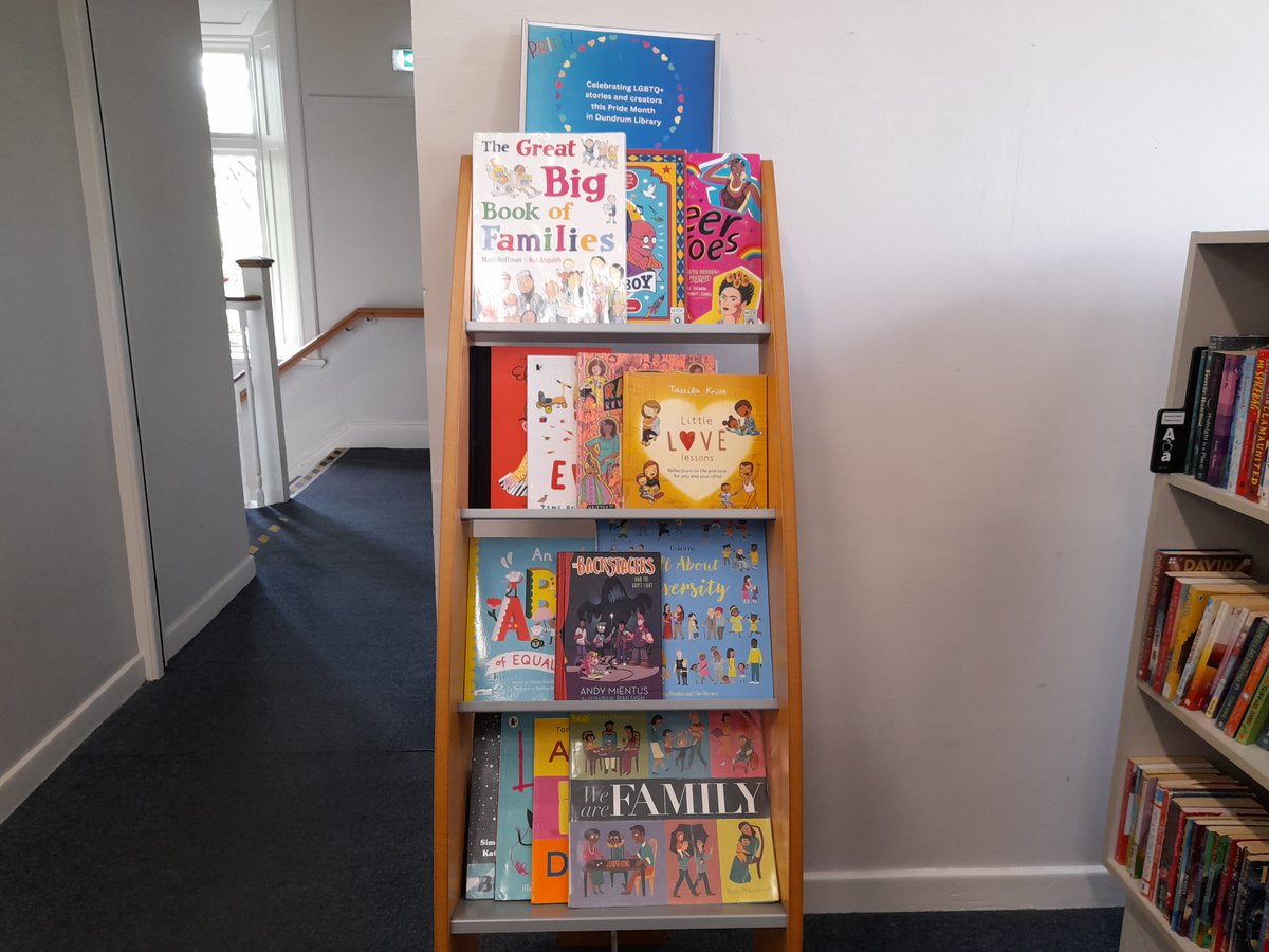 DLR_Libraries's tweet image. To mark Pride Month we have some titles on display in #DundrumLibrary celebrating LGBTQ+ stories and creators. #Pride #LGBTQ #LoveIsLove #ColmTóibín #OscarWilde #TheOldGuard #AdibaJaigirdar #PhilStamper #WilliamHussey #JacquelineWilson #AdamSilvera #AlisonBechdel