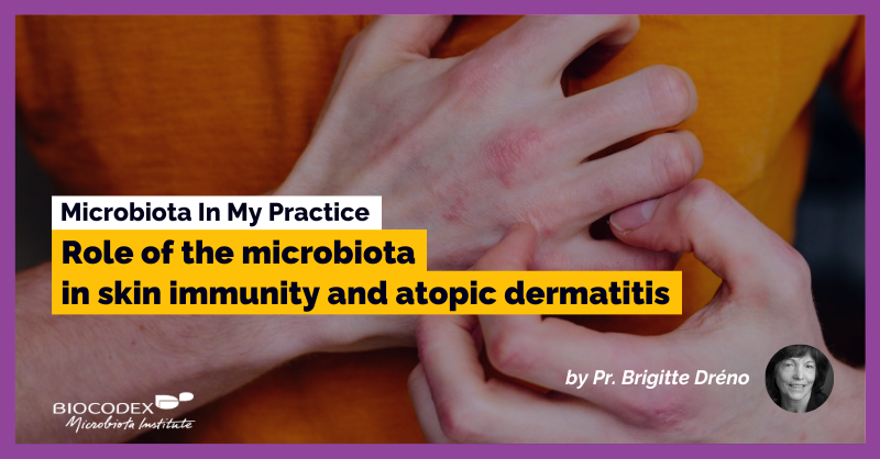 Microbiota_Inst's tweet photo. [#MicrobiotaInMyPractice] In this interview, Pr. Brigitte Dréno focuses on the role of #SkinMicrobiota in #AtopicDermatitis. 🩺 

#First1000DaysOfLife #GutMicrobiota #BabysHealth #gastroenterology #pediatrics #dysbiosis #WMD
@CHUnantes

#Immunity 4/5 👇
https://t.co/l35zz1KlQ3 https://t.co/ON2HecUPef