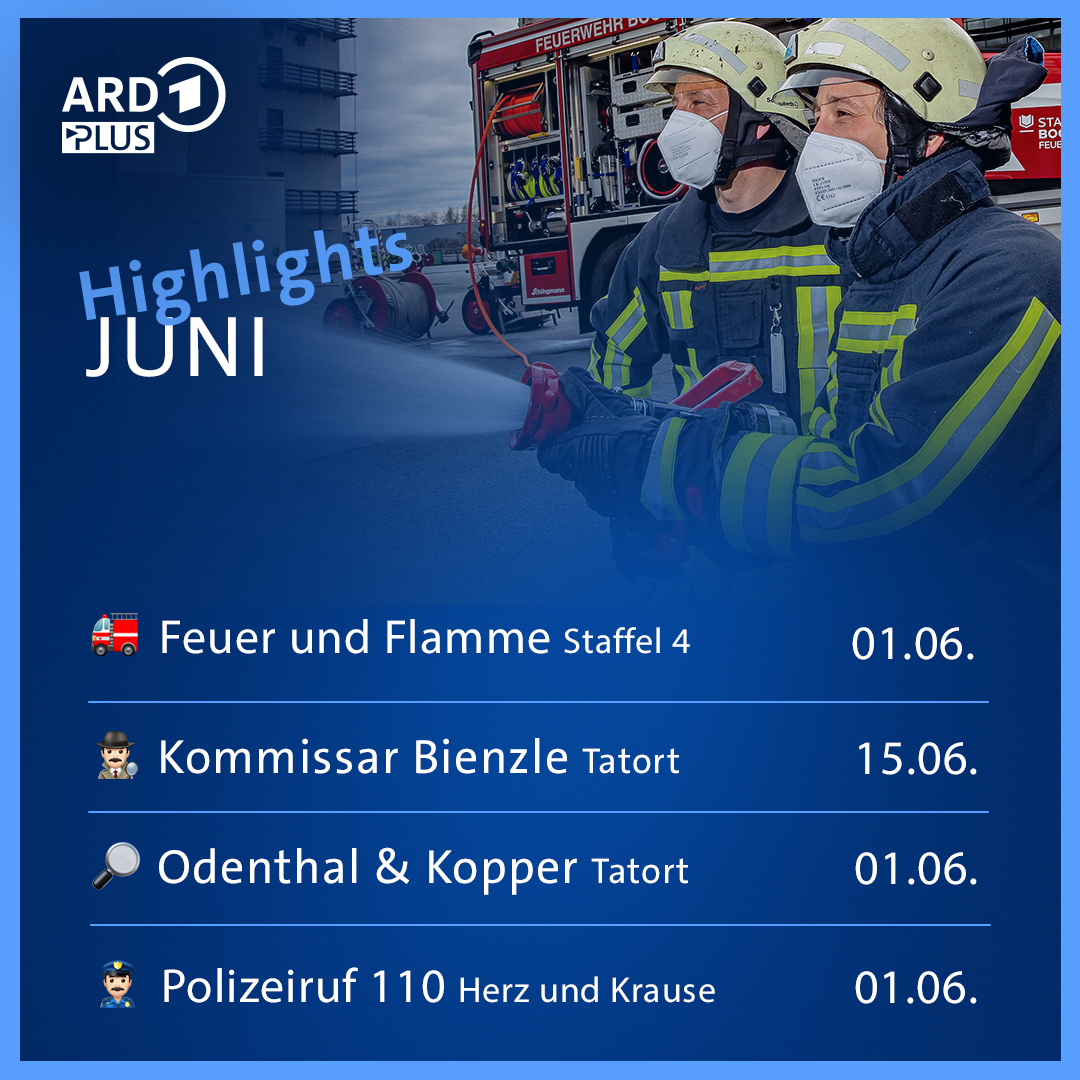 Neu bei ARD Plus im Juni 😱

#fürdich #stream #streaming #wiedersehen #wiedersehenmachtfreude #Neuheiten #Highlights #Neu #DriveMyCar #Doku #Drama #Krimi #Streamen #ARDPlus #Tatort