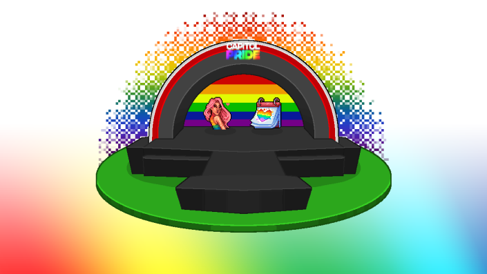 VAI PASSAR MAL! A Capitol Pride acontece HOJE, no <a href="/meuhabblet/">Habblet</a> às 20H BR. Será disponibilizado 1 emblema ao público e o outro emblema VIP exclusivo da Pabllo Vittar, que você pode garantir através do sorteio que está sendo realizado no nosso perfil.