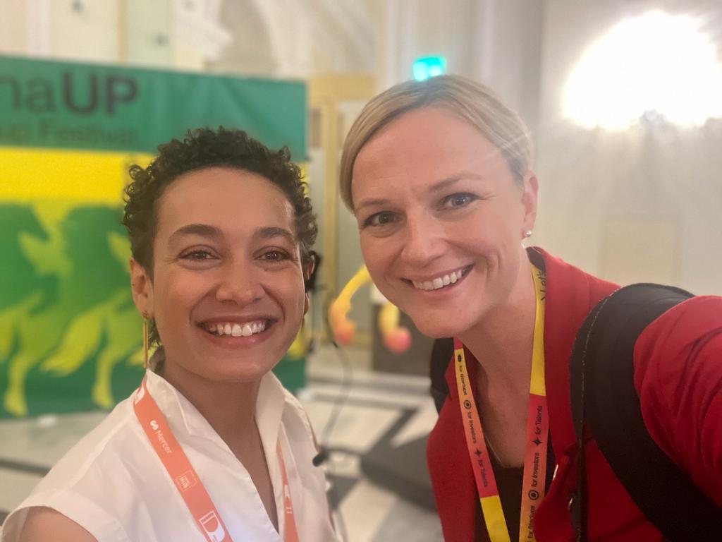 Amazing to be at Impact Days '23, where ideas turn into action!🚀

 Great to listen to inspiring keynotes by Justice Minister <a href="/Alma_Zadic/">Alma Zadić</a>, #SDG &amp; CSR expert Antonella Mei-Pochtler, and catch up with <a href="/erstefoundation/">ERSTE Foundation | @erstestiftung.org on Bluesky</a> Florian Bauer &amp; <a href="/impacthub/">Impact Hub Network</a> <a href="/viola_ivory/">Viola Hopfgartner</a> at the Hofburg in