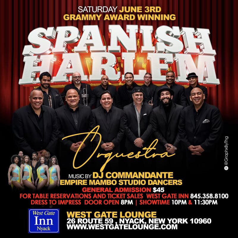 This Saturday @ Westgate in West Nyack NY 10pm 🔥