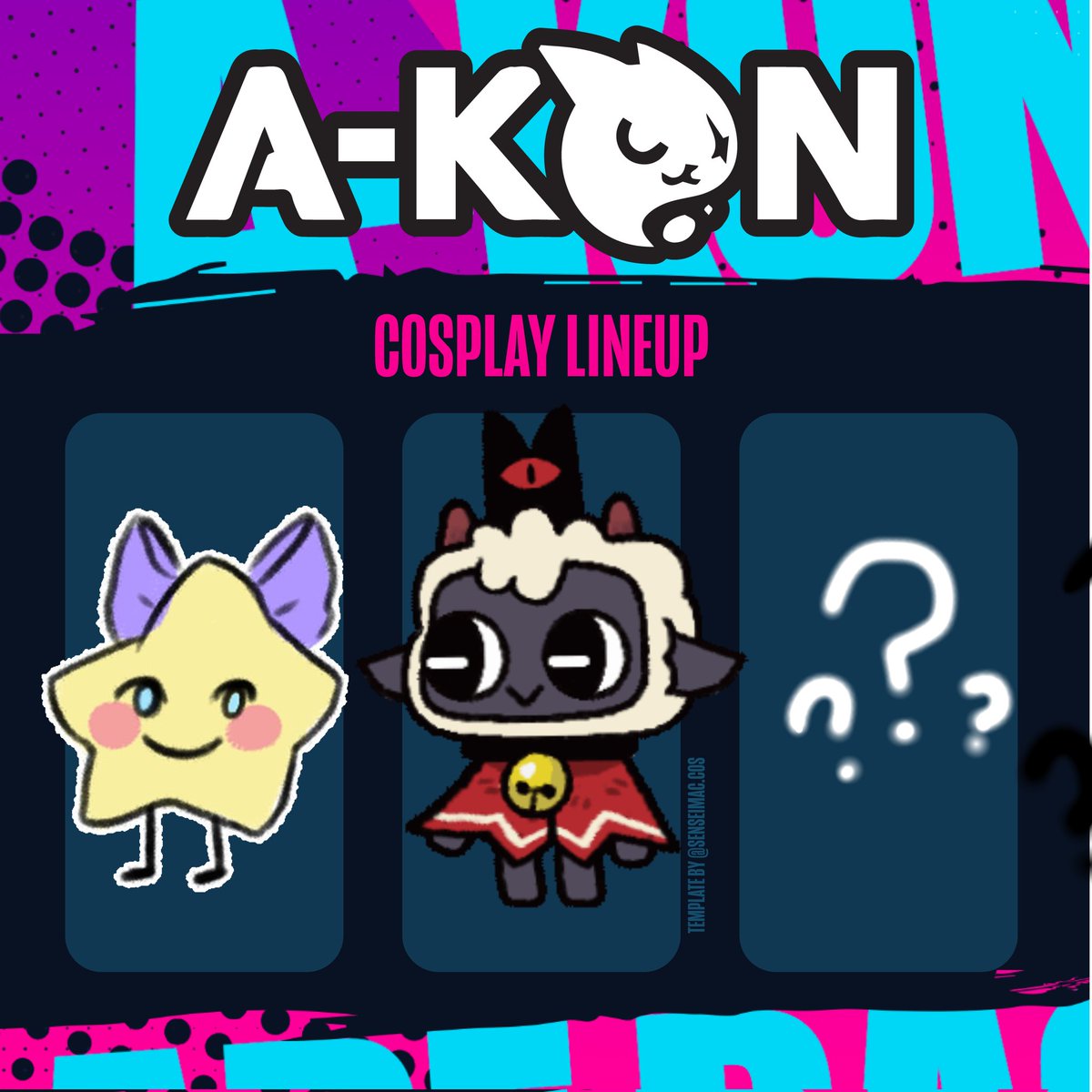 ITS CONVENTION TIME BABEEYY
PEEP THE COSPLAY LIST!!!
I HOPE TO SEE YOU THERE

#AKON23 #EPISODE23 #AKON2023 #ANIMEUNCHAINED