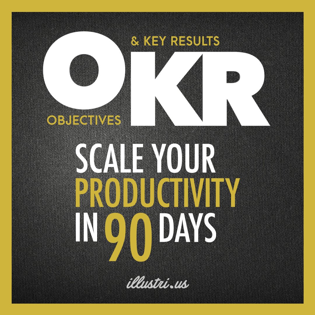 If you asked your team to recite the top 3 business priorities this quarter, what would they say? Join me on 6/29 to learn how we do #OKRs with some of the smartest companies in the world.

illustri.us/okrs.html

#radicalfocus #measurewhatmatters