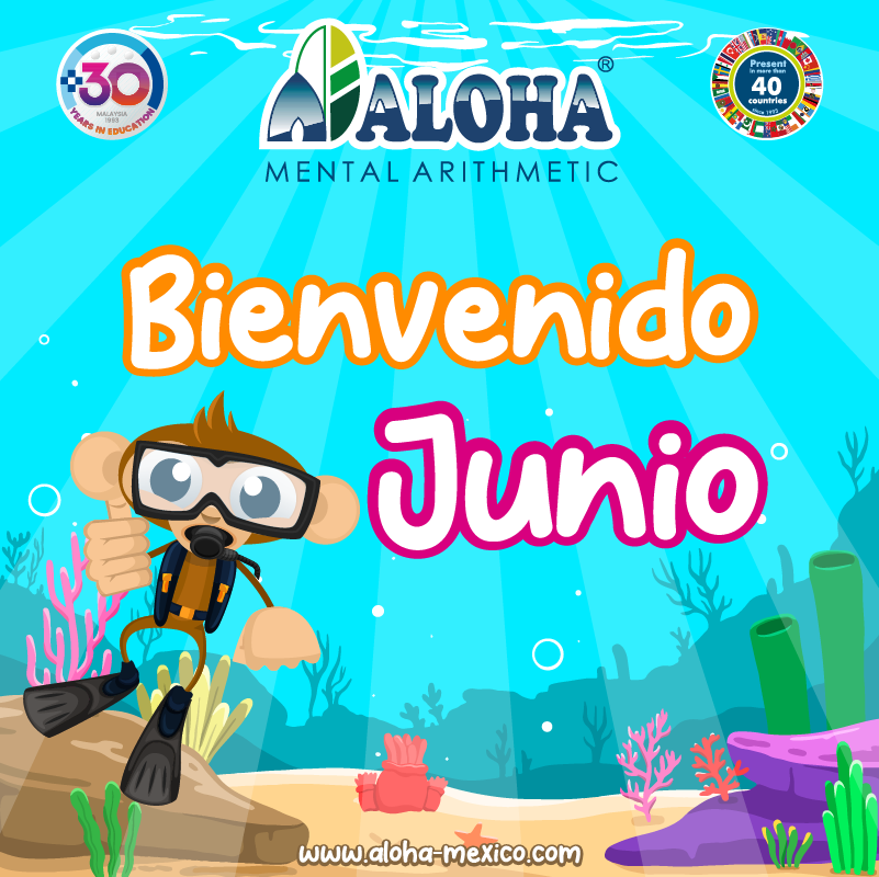 ¡Deseamos que toda la familia ALOHA tenga un maravilloso mes de junio! 🥰 🐚