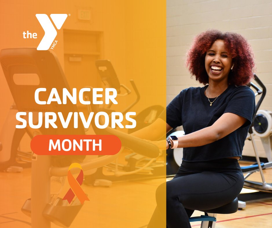 ymcasofca's tweet photo. There are currently 16.9 million cancer survivors in the US. Despite the challenges of short-term and long-term effects of treatment, cancer survivors are resilient. YMCAs in California celebrates survivors during #NationalCancerSurvivorMonth. https://t.co/IXLnPDYghc
