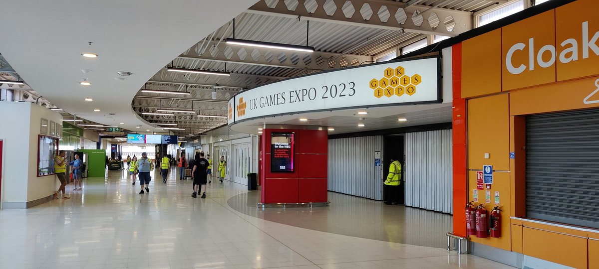 mortengreis's tweet photo. Arrived at UK games expo. This is my first time visiting and my only point of comparison is Spiel at Essen. Going to be exciting.
#rollespil #ttrpg #ukge #spiel https://t.co/0rP0hL5X46