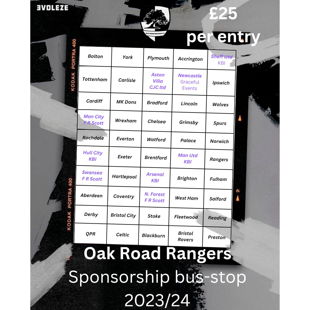 Oak Road Rangers FC tweet media