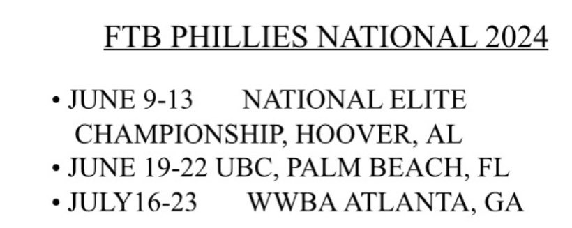 Ready for summer ball. 
#ftbphillies #RingTheBell